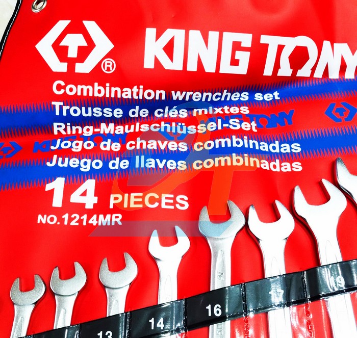 Bộ cờ lê vòng miệng 14 chi tiết 10-32mm Kingtony 1214MR10 1214MR10 KingTony | Giá rẻ nhất - Công Ty TNHH Thương Mại Dịch Vụ Đạt Tâm