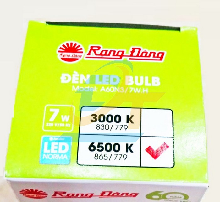 Bóng đèn LED Bulb 7W 220V 6500K Rạng Đông A60N3/7W A60N3/7W RangDong | Giá rẻ nhất - Công Ty TNHH Thương Mại Dịch Vụ Đạt Tâm