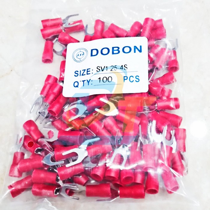 Đầu cos chỉa chữ Y Dobon SV 1.25-4S bọc nhựa  DOBON | Giá rẻ nhất - Công Ty TNHH Thương Mại Dịch Vụ Đạt Tâm