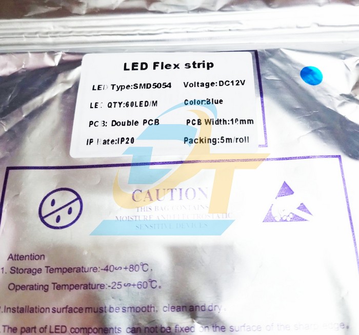 Đèn led dây chip Samsung 5054 60LED 12V - Màu xanh dương (Cuộn 5m)  China | Giá rẻ nhất - Công Ty TNHH Thương Mại Dịch Vụ Đạt Tâm