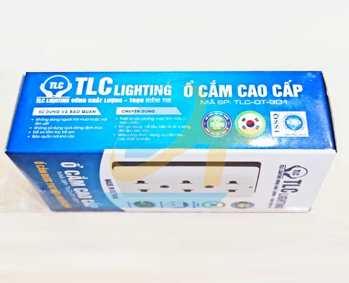 Ổ cắm 3 lỗ 2 chấu TLC TLC-OT-3D1  TLC | Giá rẻ nhất - Công Ty TNHH Thương Mại Dịch Vụ Đạt Tâm