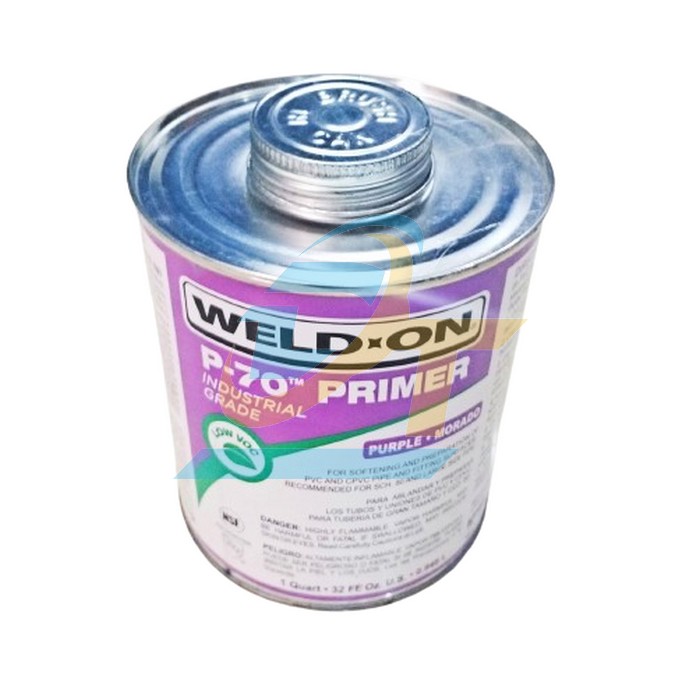 Keo rửa ống nhựa UPVC/CPVC Primer Weld-on P-70 946ml  WELD-ON | Giá rẻ nhất - Công Ty TNHH Thương Mại Dịch Vụ Đạt Tâm