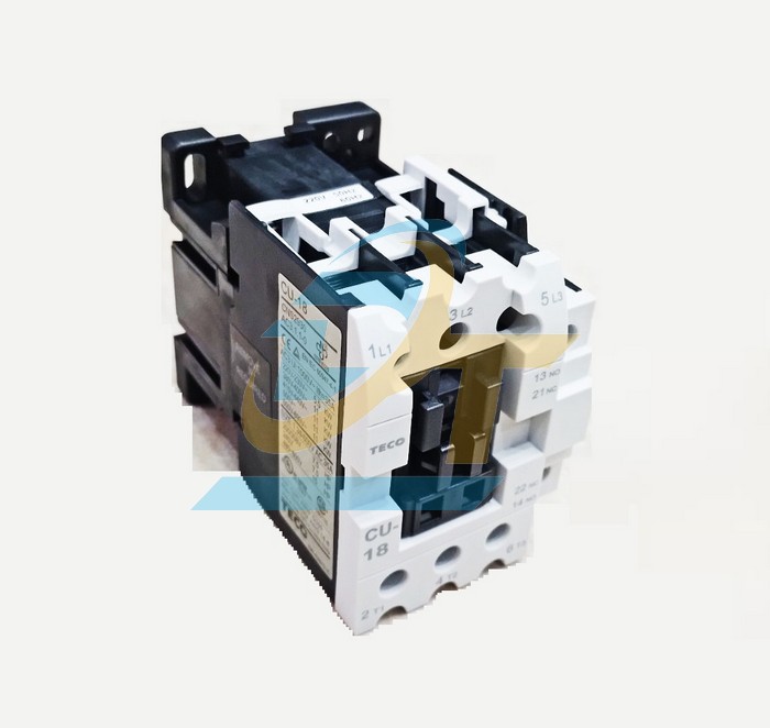 Khởi động từ 3P 18A 220V Teco CU-18  Teco | Giá rẻ nhất - Công Ty TNHH Thương Mại Dịch Vụ Đạt Tâm