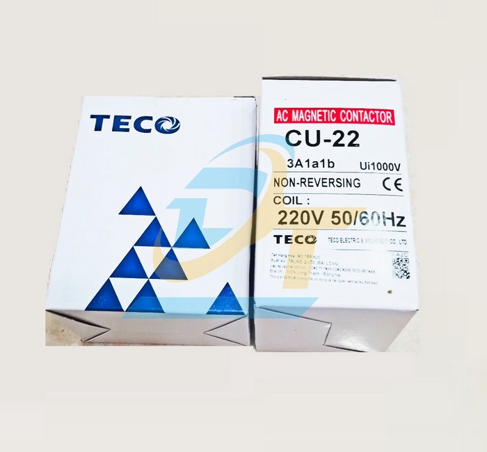 Khởi động từ 3P 22A 220V Teco CU-22  Teco | Giá rẻ nhất - Công Ty TNHH Thương Mại Dịch Vụ Đạt Tâm