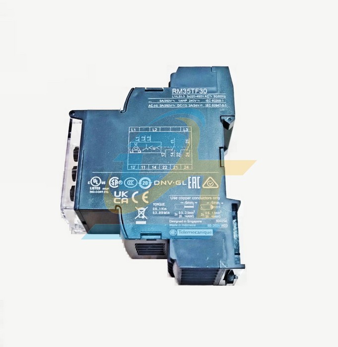 Relay bảo vệ động cơ 3P 5A 250V Schneider RM35TF30  SCHNEIDER | Giá rẻ nhất - Công Ty TNHH Thương Mại Dịch Vụ Đạt Tâm