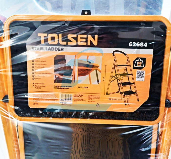 Thang thép 4 tầng 150kg Tolsen 62684  Tolsen | Giá rẻ nhất - Công Ty TNHH Thương Mại Dịch Vụ Đạt Tâm