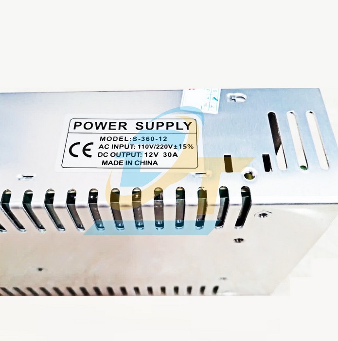 Bộ nguồn 12V 30A S-360-12  China | Giá rẻ nhất - Công Ty TNHH Thương Mại Dịch Vụ Đạt Tâm