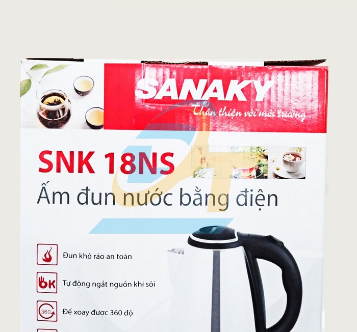 Bình đun siêu tốc 1.8 lít Sanaky SNK-18NS  SANAKY | Giá rẻ nhất - Công Ty TNHH Thương Mại Dịch Vụ Đạt Tâm