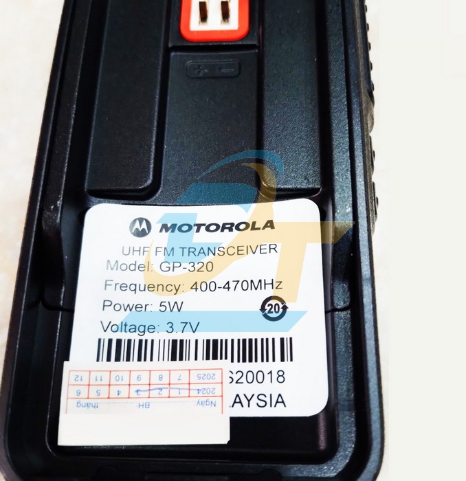 Bộ đàm Motorola GP 320  MOTOROLA | Giá rẻ nhất - Công Ty TNHH Thương Mại Dịch Vụ Đạt Tâm