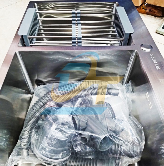 Chậu rửa chén inox 304 đúc 2 hố 1000x480x230mm Vanni VN-10048  Vanni | Giá rẻ nhất - Công Ty TNHH Thương Mại Dịch Vụ Đạt Tâm