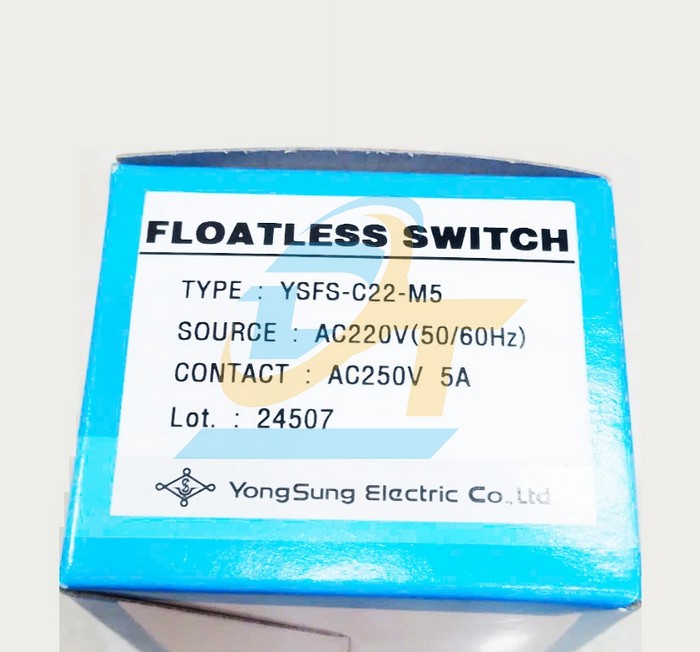 Relay điều khiển mực nước 220V Yongsung YSFS-C22-M5  YONGSUNG | Giá rẻ nhất - Công Ty TNHH Thương Mại Dịch Vụ Đạt Tâm