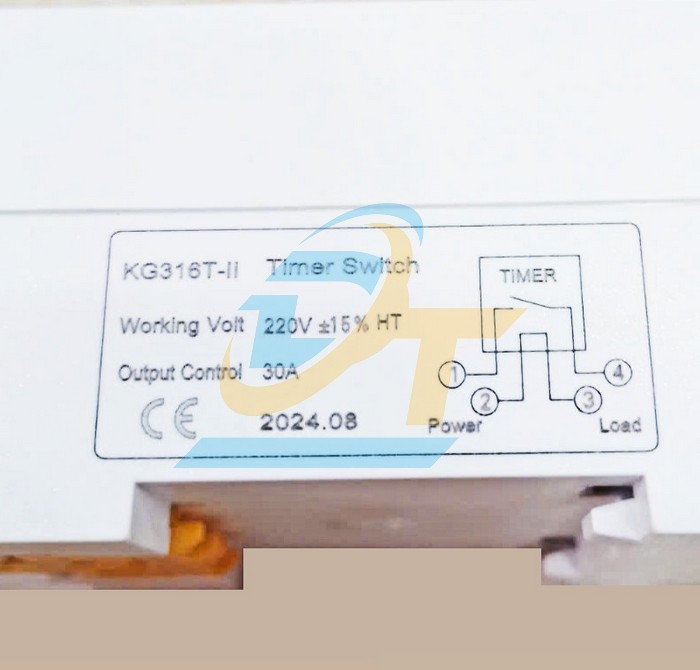 Công tắc hẹn giờ điện tử (Timer) 30A 220V KG316T-II  China | Giá rẻ nhất - Công Ty TNHH Thương Mại Dịch Vụ Đạt Tâm