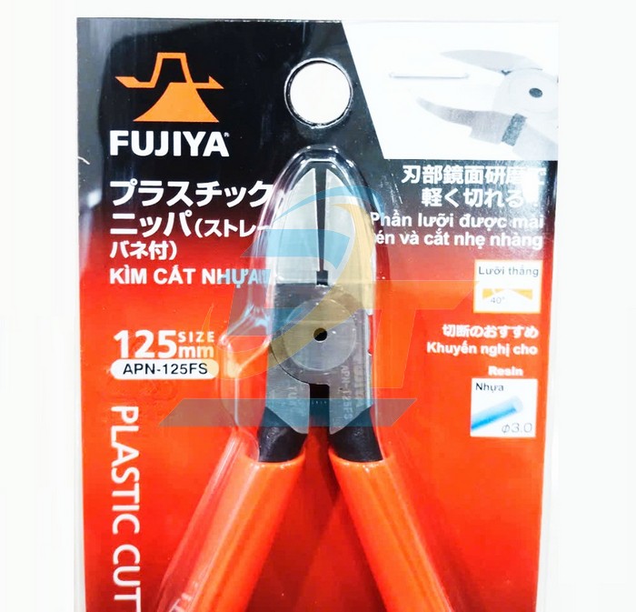 Kìm cắt nhựa lưỡi bằng 5"/125mm Fujiya APN-125FS  Fujiya | Giá rẻ nhất - Công Ty TNHH Thương Mại Dịch Vụ Đạt Tâm