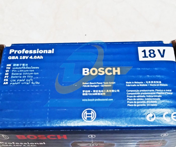 Pin GBA 18V 4.0Ah Li-Ion Bosch 1600A00163 1600A00163 Bosch | Giá rẻ nhất - Công Ty TNHH Thương Mại Dịch Vụ Đạt Tâm