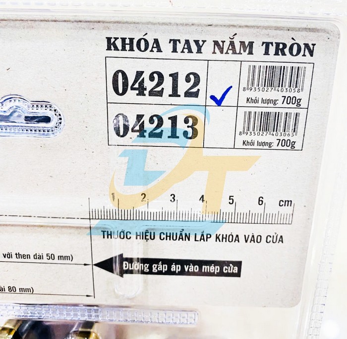 Khóa tay nắm tròn Việt Tiệp 04212 - Cò dài 60mm  VietTiep | Giá rẻ nhất - Công Ty TNHH Thương Mại Dịch Vụ Đạt Tâm