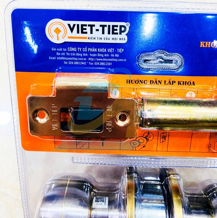 Khóa tay nắm tròn Việt Tiệp 04212 - Cò dài 60mm  VietTiep | Giá rẻ nhất - Công Ty TNHH Thương Mại Dịch Vụ Đạt Tâm