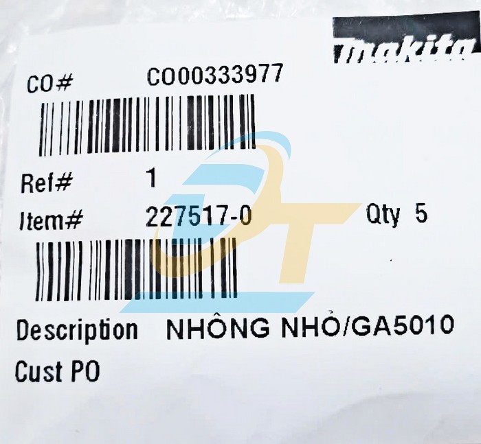 Nhông nhỏ máy mài góc GA5010 Makita 227517-0  Makita | Giá rẻ nhất - Công Ty TNHH Thương Mại Dịch Vụ Đạt Tâm