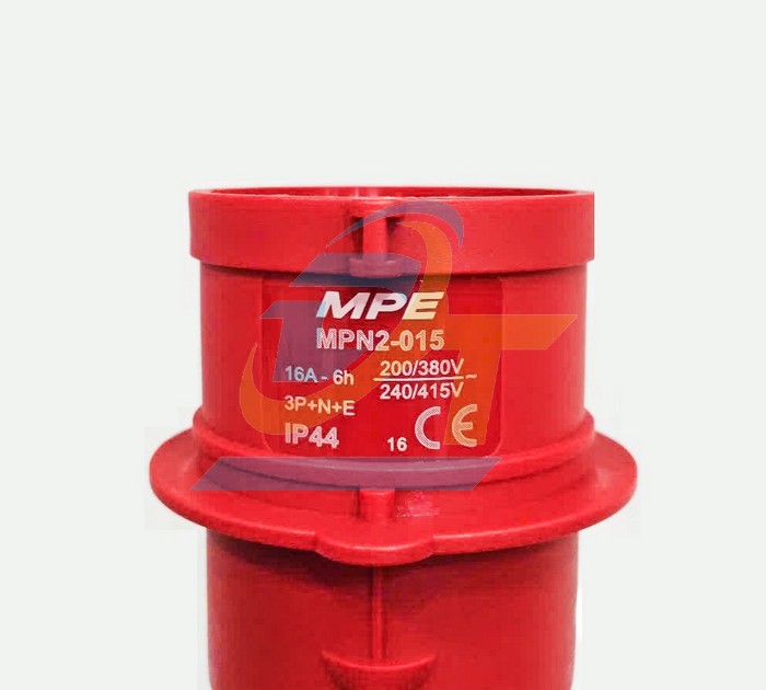 Phích cắm công nghiệp 5P 16A MPE MPN2-015  MPE | Giá rẻ nhất - Công Ty TNHH Thương Mại Dịch Vụ Đạt Tâm