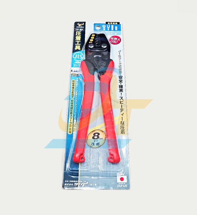 Kìm bấm cos 10" (1.25-8mm2) Tsunoda TP-8P  Tsunoda | Giá rẻ nhất - Công Ty TNHH Thương Mại Dịch Vụ Đạt Tâm