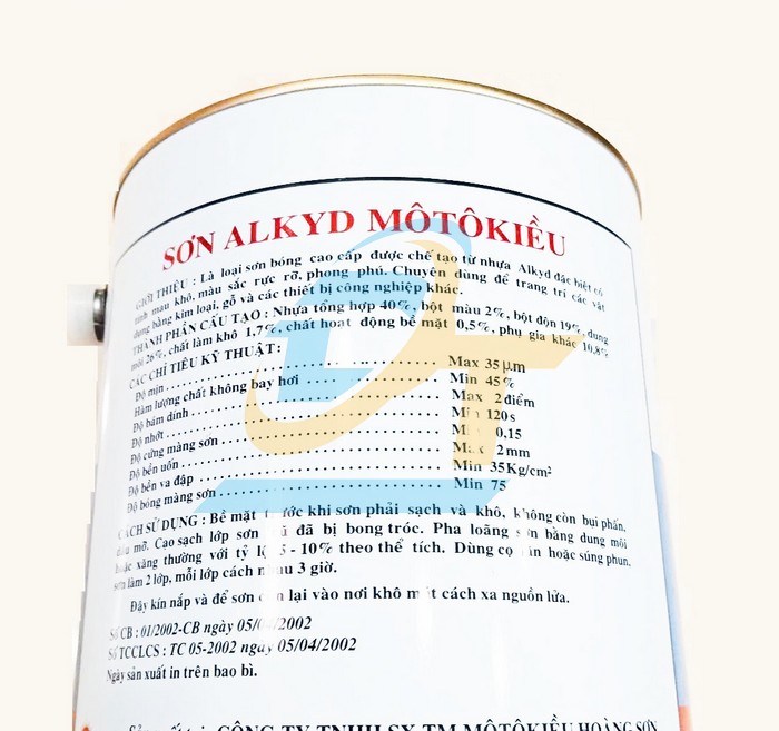 Sơn dầu Alkyd bóng màu 3390 Motokieu - Thùng 3kg  MOTOKAWA | Giá rẻ nhất - Công Ty TNHH Thương Mại Dịch Vụ Đạt Tâm