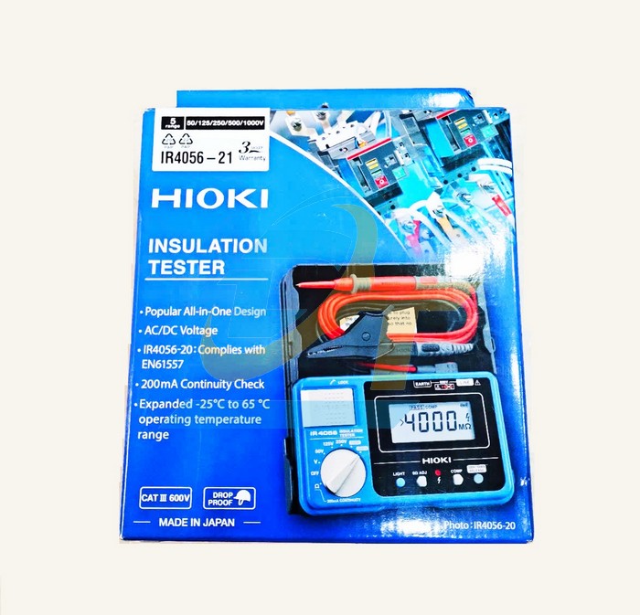 Thiết bị đo điện trở cách điện Hioki IR4056-21  Hioki | Giá rẻ nhất - Công Ty TNHH Thương Mại Dịch Vụ Đạt Tâm