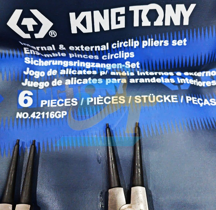 Bộ kìm mở phe 6 chi tiết Kingtony 42116GP  KingTony | Giá rẻ nhất - Công Ty TNHH Thương Mại Dịch Vụ Đạt Tâm