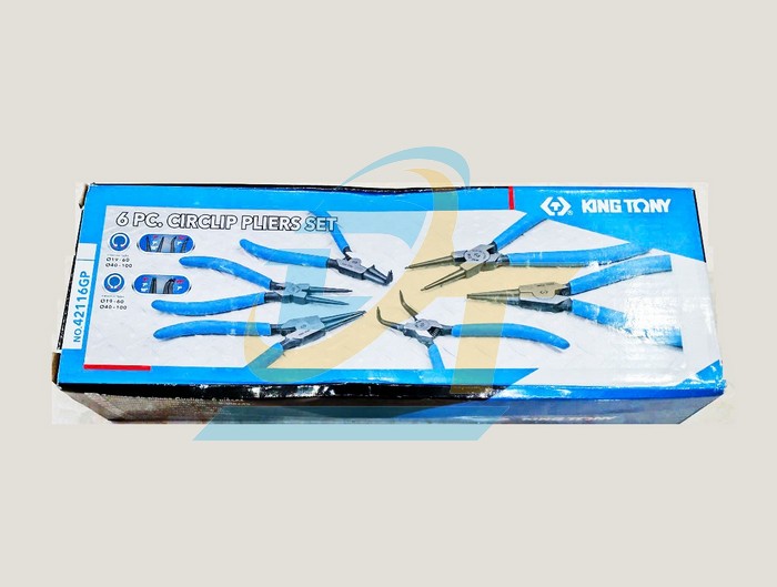 Bộ kìm mở phe 6 chi tiết Kingtony 42116GP  KingTony | Giá rẻ nhất - Công Ty TNHH Thương Mại Dịch Vụ Đạt Tâm
