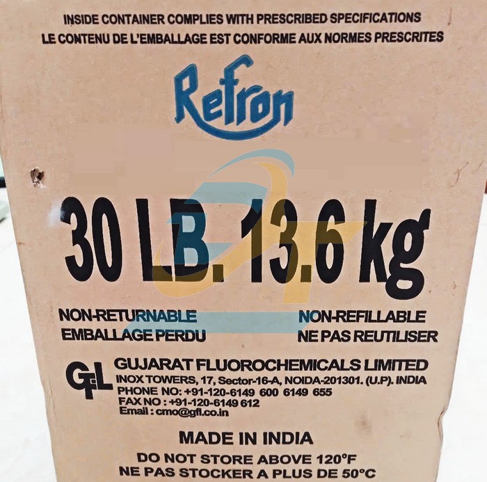 Gas lạnh R22 Refron 13.6kg  REFRON | Giá rẻ nhất - Công Ty TNHH Thương Mại Dịch Vụ Đạt Tâm