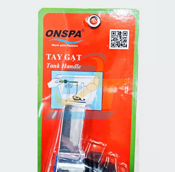 Tay gạt bồn cầu Onspa (Tay nhựa, ty inox 304)  ONSPA | Giá rẻ nhất - Công Ty TNHH Thương Mại Dịch Vụ Đạt Tâm