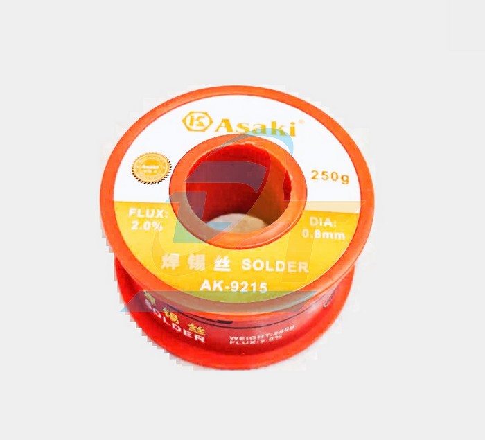 Thiếc hàn 0.8mm 250g Asaki AK-9215  Asaki | Giá rẻ nhất - Công Ty TNHH Thương Mại Dịch Vụ Đạt Tâm