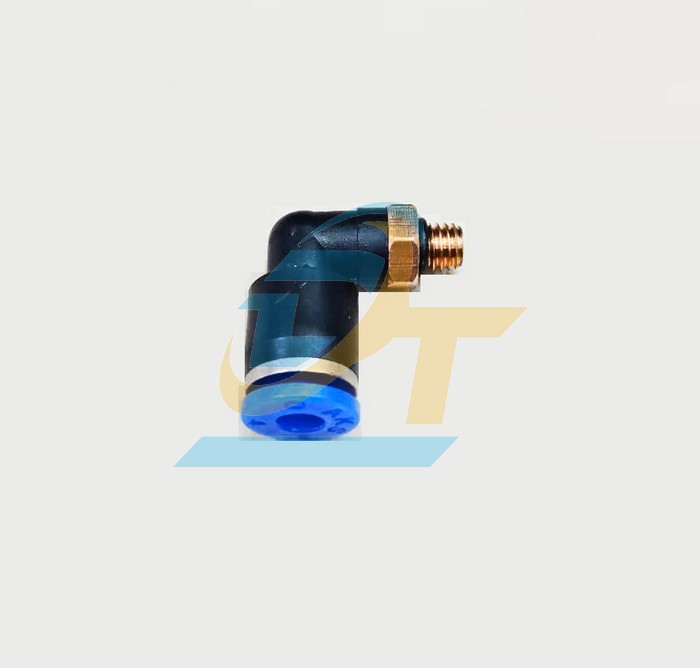 Co nối hơi chữ L phi 6mm - Ren ngoài 5mm China PL6-M5  China | Giá rẻ nhất - Công Ty TNHH Thương Mại Dịch Vụ Đạt Tâm