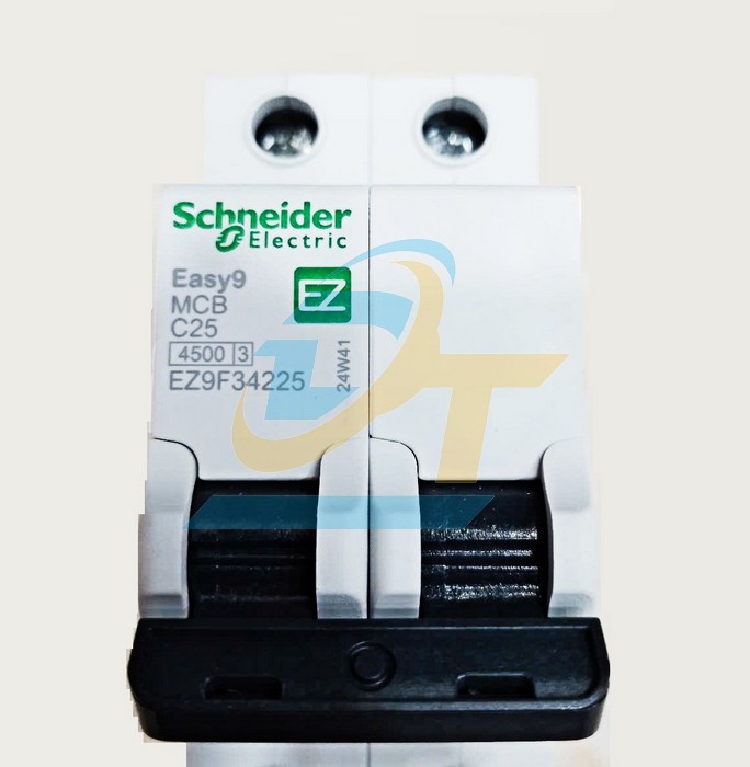 Cầu dao tự động MCB Easy9 2P 25A 4.5kA Schneider EZ9F34225  SCHNEIDER | Giá rẻ nhất - Công Ty TNHH Thương Mại Dịch Vụ Đạt Tâm