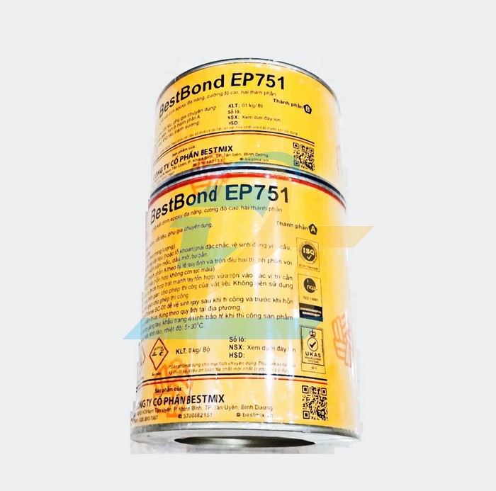 Chất kết dính Epoxy đa năng Bestbond EP751 (1kg/Bộ)  BESTMIX | Giá rẻ nhất - Công Ty TNHH Thương Mại Dịch Vụ Đạt Tâm