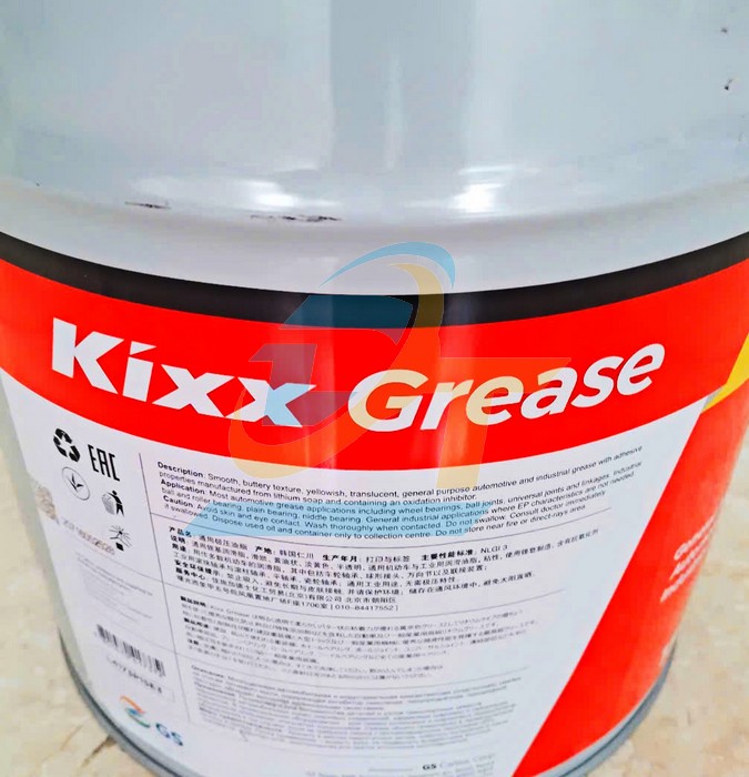 Mỡ chịu nhiệt đa dụng Kixx Grease 3 15KG  KIXX | Giá rẻ nhất - Công Ty TNHH Thương Mại Dịch Vụ Đạt Tâm