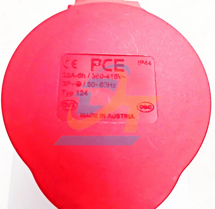 Ổ cắm gắn nổi 4P 32A 400V IP44 PCE F124-6  PCE | Giá rẻ nhất - Công Ty TNHH Thương Mại Dịch Vụ Đạt Tâm