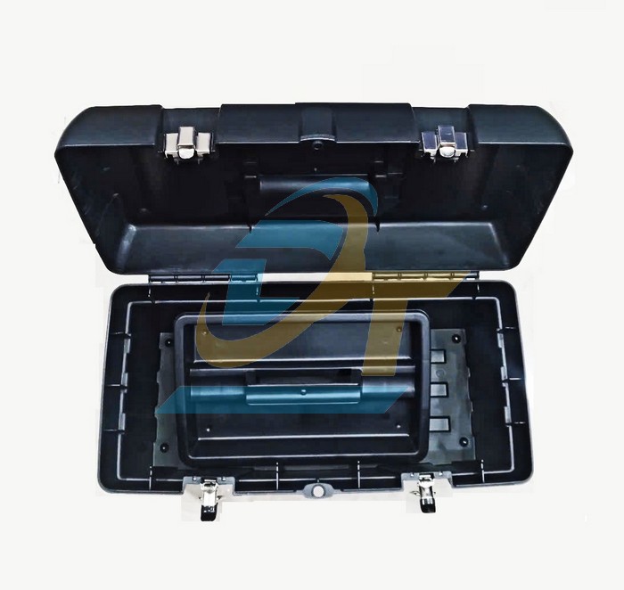 Thùng đồ nghề nhựa 19" (490x250x245mm) khóa kim loại Stanley STST19005  Stanley | Giá rẻ nhất - Công Ty TNHH Thương Mại Dịch Vụ Đạt Tâm