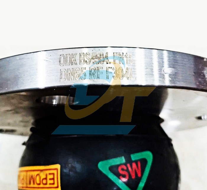 Khớp nối mềm cao su EPDM mặt bích inox 304 PN16 2-1/2" - DN65  VietNam | Giá rẻ nhất - Công Ty TNHH Thương Mại Dịch Vụ Đạt Tâm