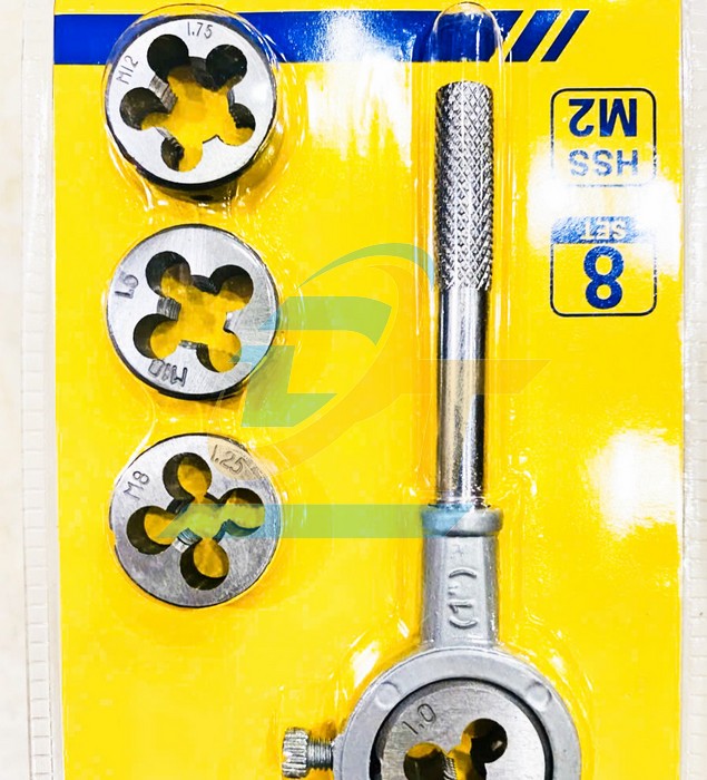 Bộ tay quay taro ren ngo&agrave;i 8 chi tiết M3-M12 LS+ LS700301  LS+ | Gi&aacute; rẻ nhất - C&ocirc;ng Ty TNHH Thương Mại Dịch Vụ Đạt T&acirc;m