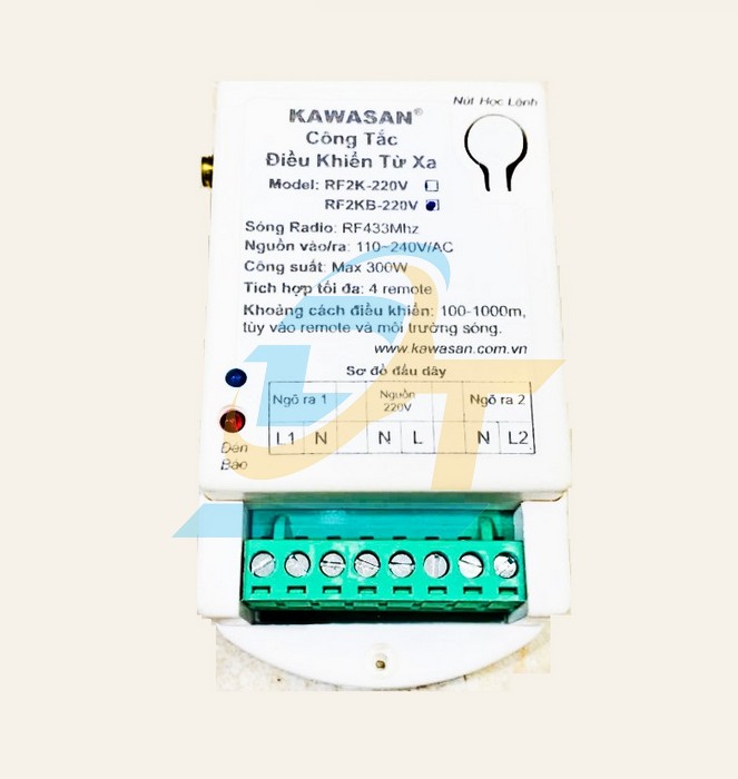 C&ocirc;ng tắc điều khiển từ xa Kawasan RF2KB-220V RM4D RF2KB-220V RM4D KAWASAN | Gi&aacute; rẻ nhất - C&ocirc;ng Ty TNHH Thương Mại Dịch Vụ Đạt T&acirc;m