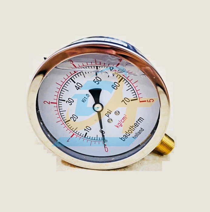 Đồng hồ đo &aacute;p suất Badotherm 63mm 0-5kg/cm2 (Ch&acirc;n đứng ren 1/4" NPT)  BADOTHERM | Gi&aacute; rẻ nhất - C&ocirc;ng Ty TNHH Thương Mại Dịch Vụ Đạt T&acirc;m