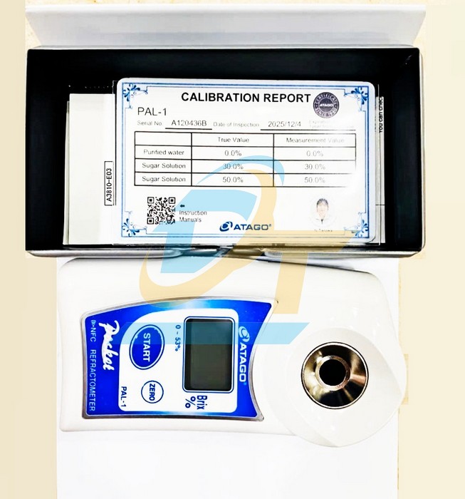 Kh&uacute;c xạ kế điện tử đo độ ngọt Atago PAL-1 PAL-1 ATAGO | Gi&aacute; rẻ nhất - C&ocirc;ng Ty TNHH Thương Mại Dịch Vụ Đạt T&acirc;m