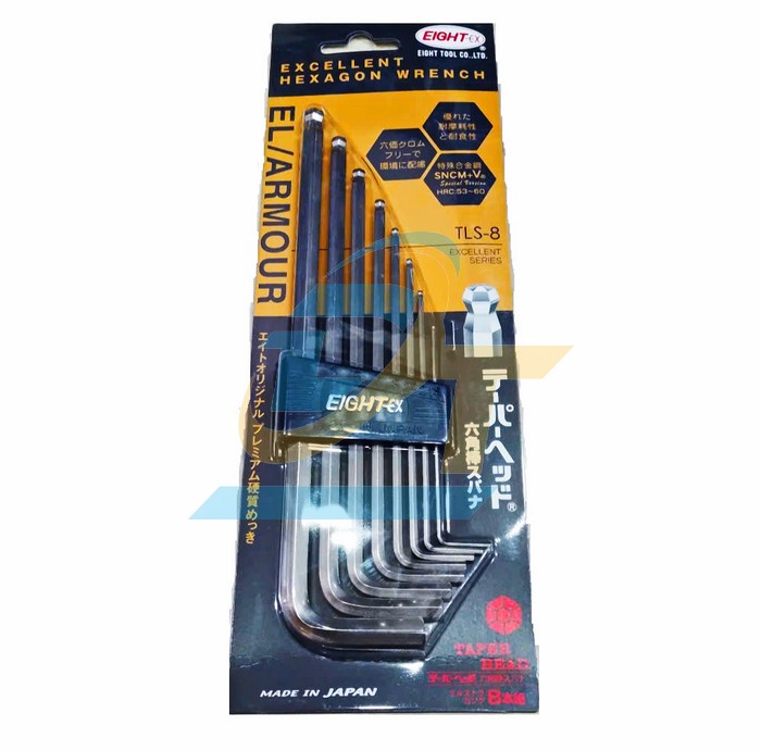 Bộ lục gi&aacute;c đầu bi 1.5-8mm Eight TLS-8  Eight | Gi&aacute; rẻ nhất - C&ocirc;ng Ty TNHH Thương Mại Dịch Vụ Đạt T&acirc;m
