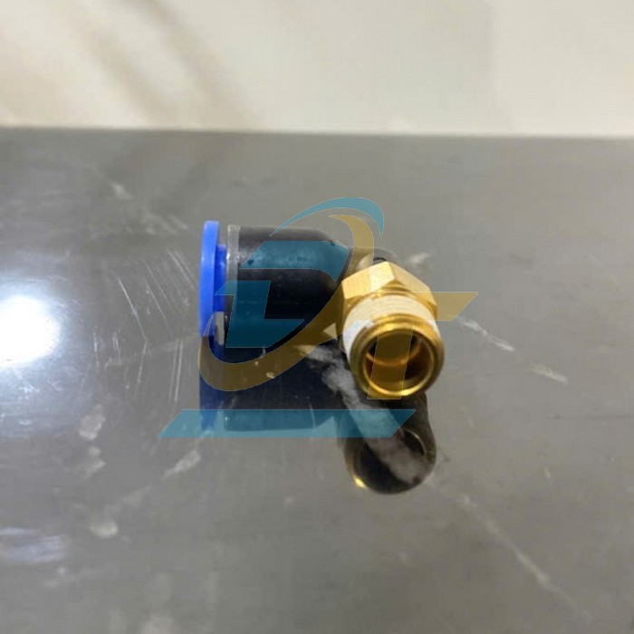Co nối hơi chữ L phi 6mm - Ren ngo&agrave;i 9.6mm Easun EPL6-01  EASUN | Gi&aacute; rẻ nhất - C&ocirc;ng Ty TNHH Thương Mại Dịch Vụ Đạt T&acirc;m