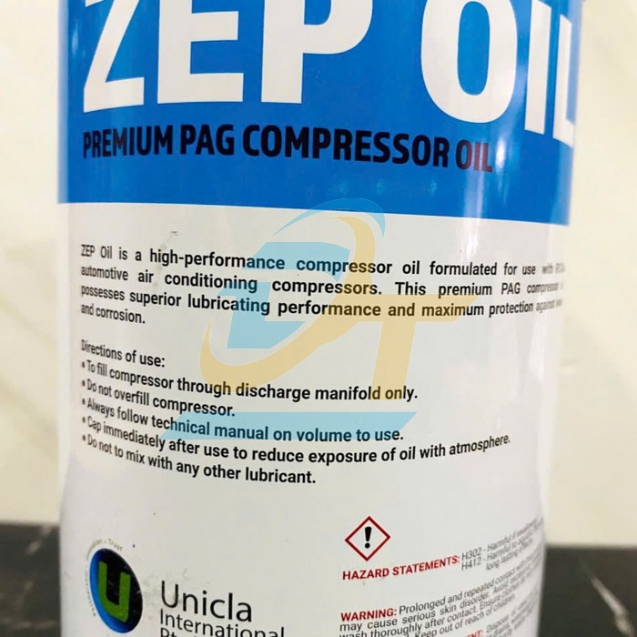 Dầu lạnh Zep Oil R134A Unicla 1L - M&agrave;u xanh  UNICLA | Gi&aacute; rẻ nhất - C&ocirc;ng Ty TNHH Thương Mại Dịch Vụ Đạt T&acirc;m