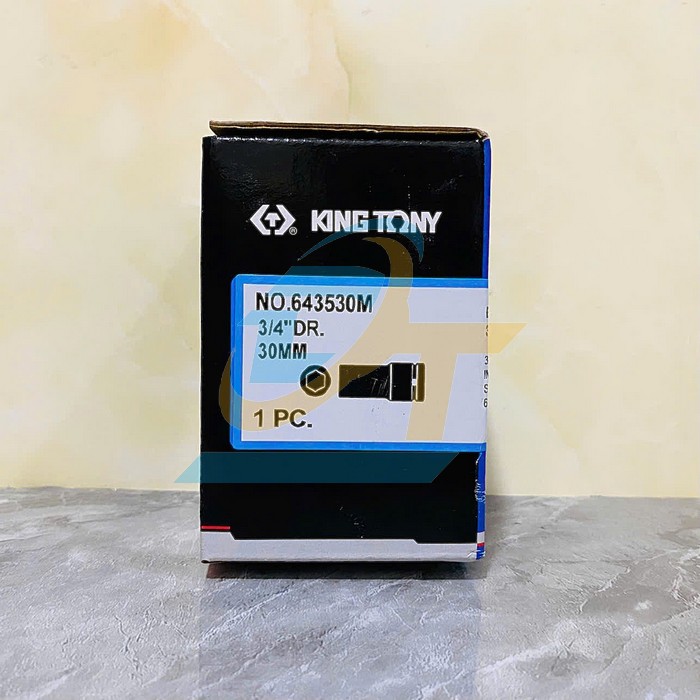 Đầu tu&yacute;p đen 3/4'' ra lục gi&aacute;c 30mm Kingtony 643530M  KingTony | Gi&aacute; rẻ nhất - C&ocirc;ng Ty TNHH Thương Mại Dịch Vụ Đạt T&acirc;m
