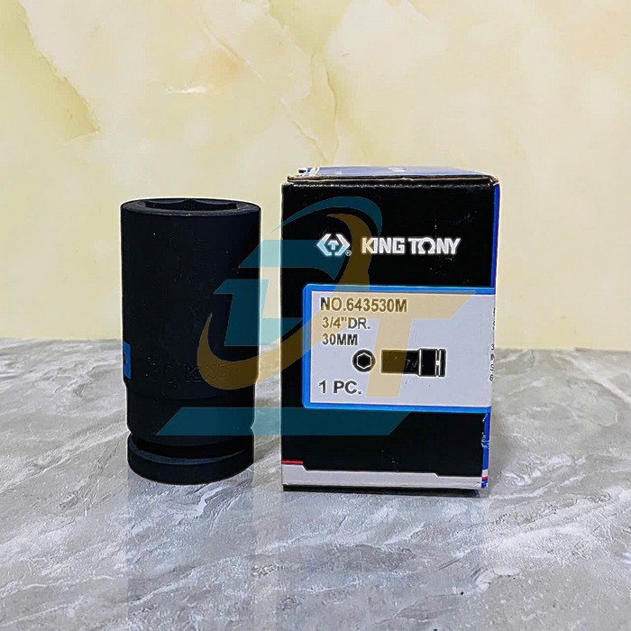 Đầu tu&yacute;p đen 3/4'' ra lục gi&aacute;c 30mm Kingtony 643530M  KingTony | Gi&aacute; rẻ nhất - C&ocirc;ng Ty TNHH Thương Mại Dịch Vụ Đạt T&acirc;m
