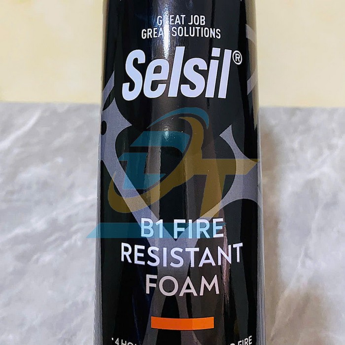 Keo bọt nở chống ch&aacute;y Selsil B1 750ml  SELSIL | Gi&aacute; rẻ nhất - C&ocirc;ng Ty TNHH Thương Mại Dịch Vụ Đạt T&acirc;m