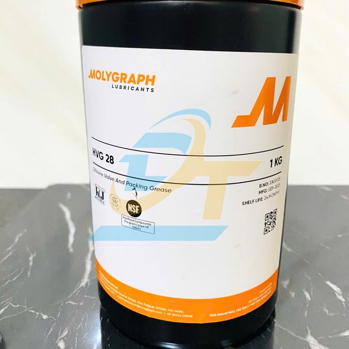 Mỡ b&ograve; silicone Molygraph HVG28 (1kg/Hộp)  MOLYGRAPH | Gi&aacute; rẻ nhất - C&ocirc;ng Ty TNHH Thương Mại Dịch Vụ Đạt T&acirc;m