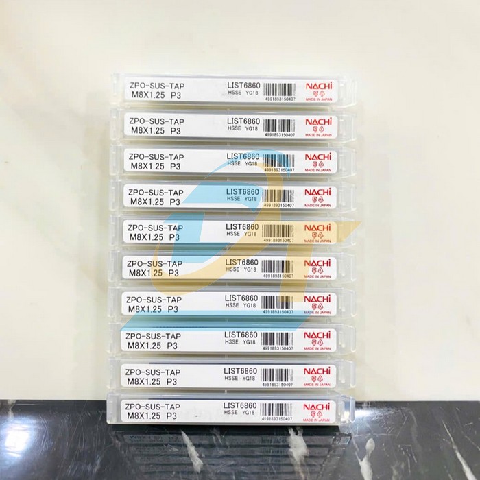 Mũi taro thẳng List L6860 Nachi STPO M8x1.25 P3  Nachi | Gi&aacute; rẻ nhất - C&ocirc;ng Ty TNHH Thương Mại Dịch Vụ Đạt T&acirc;m