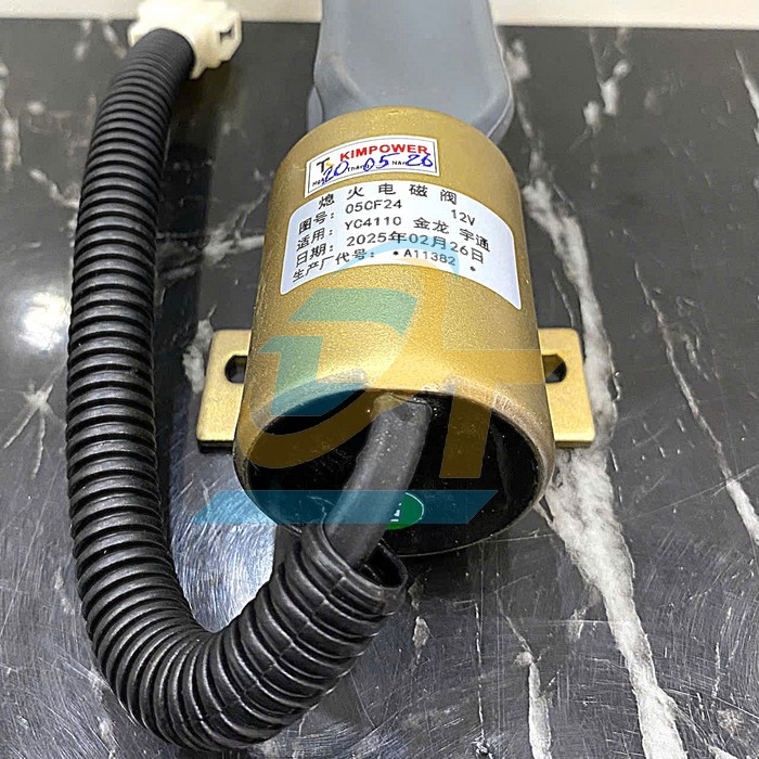 Solenoid tắt m&aacute;y d&ugrave;ng cho m&aacute;t ph&aacute;t điện D59-105-05 12V  China | Gi&aacute; rẻ nhất - C&ocirc;ng Ty TNHH Thương Mại Dịch Vụ Đạt T&acirc;m